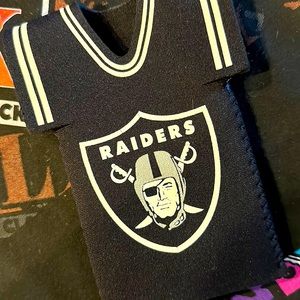 NWOT Raiders Bottle Koozie